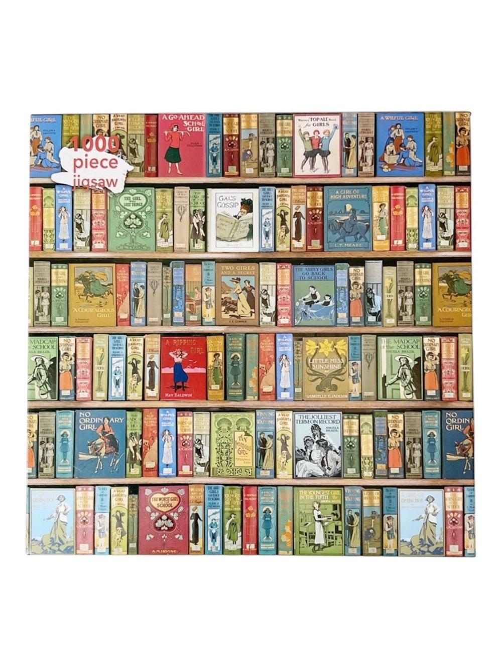 Flame Tree Bodleian Library Bookshelves 1000 Piece Jigsaw Puzzle Complete